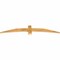 Ekena Millwork Bellingham Rough Sawn Timber Gable Bracket, Western Red Cedar, 72"W x 12"H x 2"D x 4"F, 4/12 Pitch GBW072X12X0204BEL00RWR - alternate 2